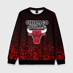 Свитшот детский CHICAGO BULLS, цвет: 3D-черный