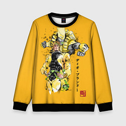Свитшот детский JoJo Bizarre Adventure, цвет: 3D-черный