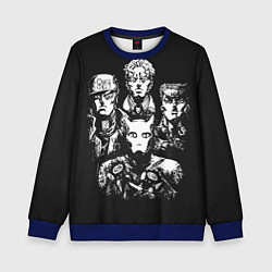 Свитшот детский JoJo Bizarre Adventure, цвет: 3D-синий