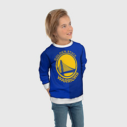 Свитшот детский GOLDEN STATE WARRIORS, цвет: 3D-белый — фото 2