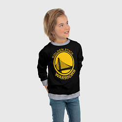 Свитшот детский GOLDEN STATE WARRIORS, цвет: 3D-меланж — фото 2