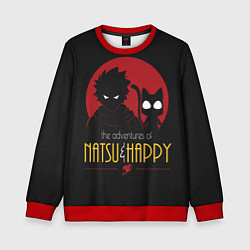 Свитшот детский Хвост Феи Natsu i Happy, цвет: 3D-красный