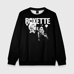 Свитшот детский Roxette, цвет: 3D-черный