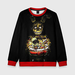 Свитшот детский Five Nights At Freddy's, цвет: 3D-красный