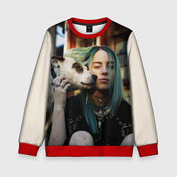 Свитшот детский BILLIE EILISH, цвет: 3D-красный