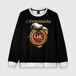 Свитшот детский Whitesnake, цвет: 3D-белый