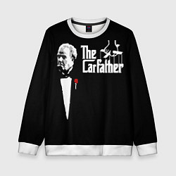 Свитшот детский The Carfather Top Gear, цвет: 3D-белый