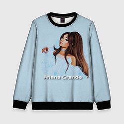 Свитшот детский Ariana Grande Ариана Гранде, цвет: 3D-черный