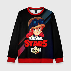 Свитшот детский Brawl Stars - Jessie, цвет: 3D-красный