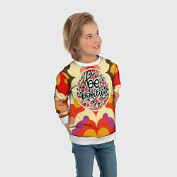 Свитшот детский На позитиве, цвет: 3D-белый — фото 2