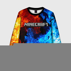 Свитшот детский MINECRAFT, цвет: 3D-черный