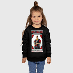 Свитшот детский Серега Есенин, цвет: 3D-черный — фото 2