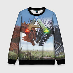 Свитшот детский Ark Survival Evolved, цвет: 3D-черный