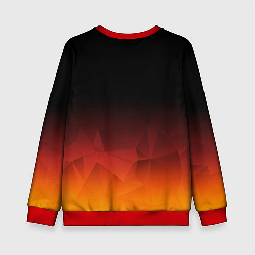 Детский свитшот AUDI / 3D-Красный – фото 2