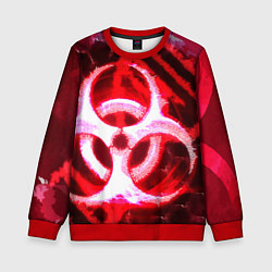 Свитшот детский Plague Inc LB Oko, цвет: 3D-красный
