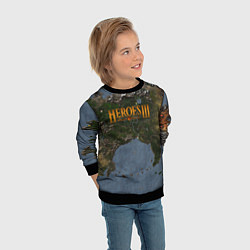 Свитшот детский ГЕРОИ 3, цвет: 3D-черный — фото 2