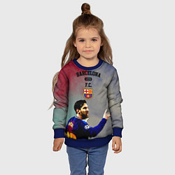 Свитшот детский Messi, цвет: 3D-синий — фото 2