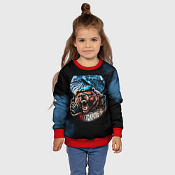 Свитшот детский Никто кроме нас, цвет: 3D-красный — фото 2