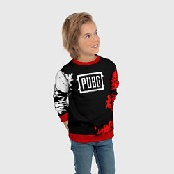 Свитшот детский PUBG, цвет: 3D-красный — фото 2