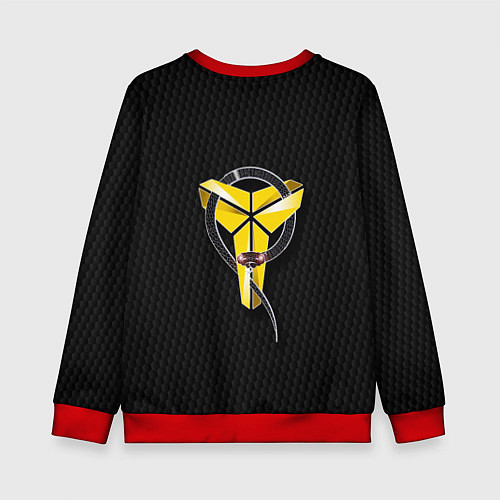 Детский свитшот Kobe Bryant / 3D-Красный – фото 2