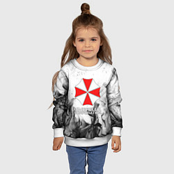 Свитшот детский UMBRELLA CORP, цвет: 3D-белый — фото 2