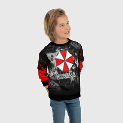 Свитшот детский UMBRELLA CORP, цвет: 3D-черный — фото 2