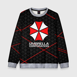 Свитшот детский UMBRELLA CORP, цвет: 3D-меланж