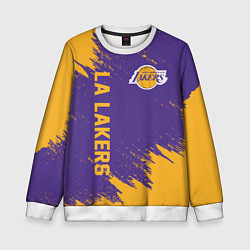 Свитшот детский LA LAKERS, цвет: 3D-белый