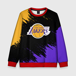 Свитшот детский LA LAKERS, цвет: 3D-красный