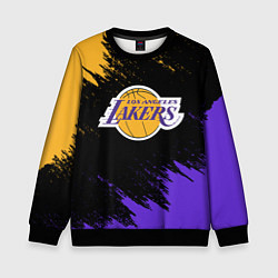 Свитшот детский LA LAKERS, цвет: 3D-черный