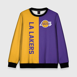 Свитшот детский LA LAKERS, цвет: 3D-черный