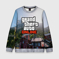 Свитшот детский GTA Online, цвет: 3D-меланж