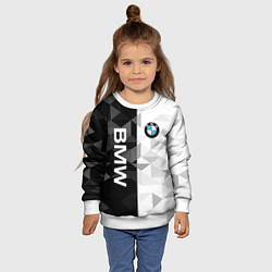 Свитшот детский BMW, цвет: 3D-белый — фото 2