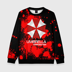 Свитшот детский UMBRELLA CORP, цвет: 3D-черный