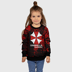 Свитшот детский UMBRELLA CORP, цвет: 3D-черный — фото 2