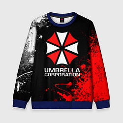 Свитшот детский UMBRELLA CORPORATION, цвет: 3D-синий