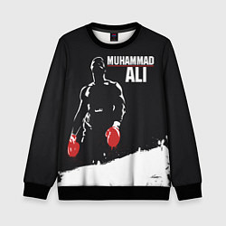 Свитшот детский Muhammad Ali, цвет: 3D-черный