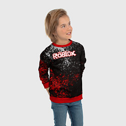 Свитшот детский ROBLOX, цвет: 3D-красный — фото 2