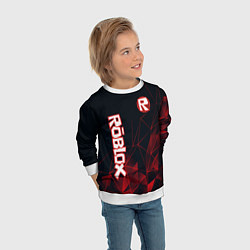 Свитшот детский ROBLOX, цвет: 3D-белый — фото 2