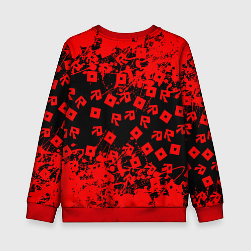 Детский свитшот Roblox / 3D-Красный – фото 2