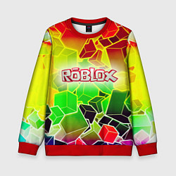 Свитшот детский Роблокс, цвет: 3D-красный