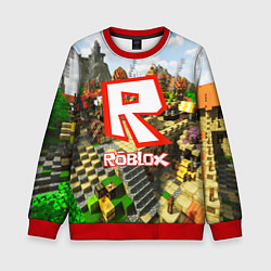 Свитшот детский ROBLOX, цвет: 3D-красный