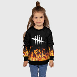 Свитшот детский DEAD BY DAYLIGHT, цвет: 3D-черный — фото 2