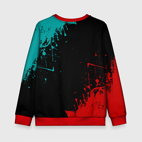 Детский свитшот DMC / 3D-Красный – фото 2