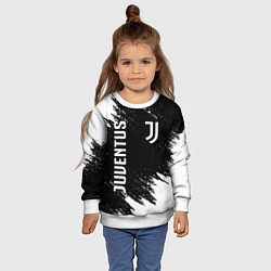 Свитшот детский JUVENTUS, цвет: 3D-белый — фото 2