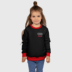 Свитшот детский AUDI, цвет: 3D-красный — фото 2