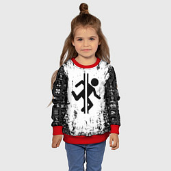 Свитшот детский PORTAL, цвет: 3D-красный — фото 2