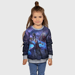 Свитшот детский DEVIL MAY CRY, цвет: 3D-меланж — фото 2