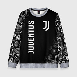 Свитшот детский JUVENTUS, цвет: 3D-меланж