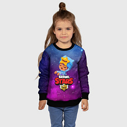 Свитшот детский BRAWL STARS SANDY, цвет: 3D-черный — фото 2